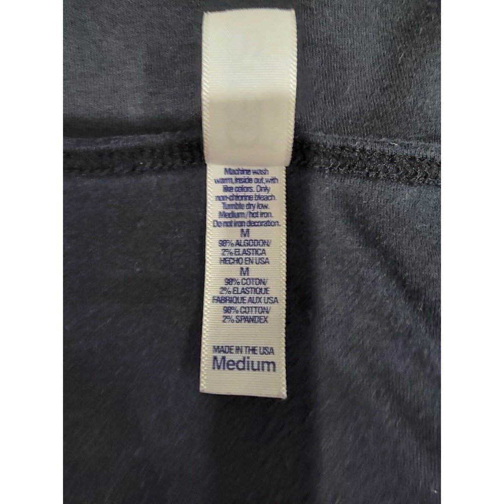 Hooligans Womens Fitted Black T-Shirt Size M - Picture 4 of 7